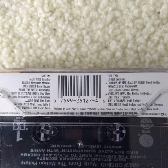 3/$25 Wild Orchid soundtrack cassette tape vintage 80s - Picture 3 of 4